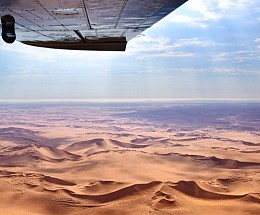 Namibie vue du ciel
