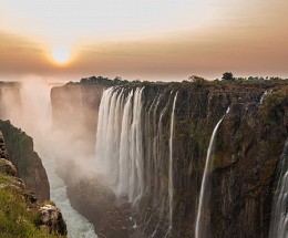 Zimbabwe vue du ciel