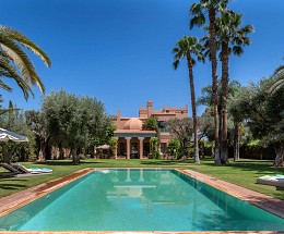 Luxe vakantie villa in Marrakech